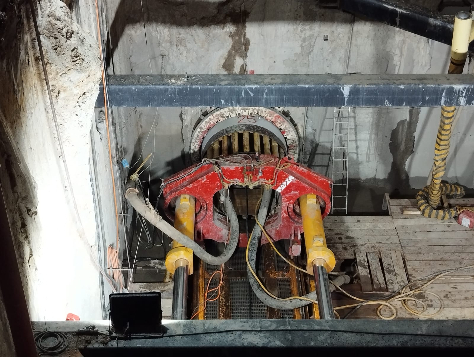 Pipe jacking operation